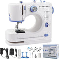 Machine à coudre Ninonly destiné à débutants, machine à coudre électrique doté de 16 points, pédale et kit d'accessoires destiné à projets de couture DIY à la maison, violet