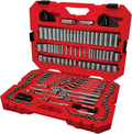 Ensemble d'équipements de mécanicien CRAFTSMAN, entraînement 1/4 et 3/8 pouce, 189 pièces (CMMT12134) (Nouveau coffret de 189 pièces)