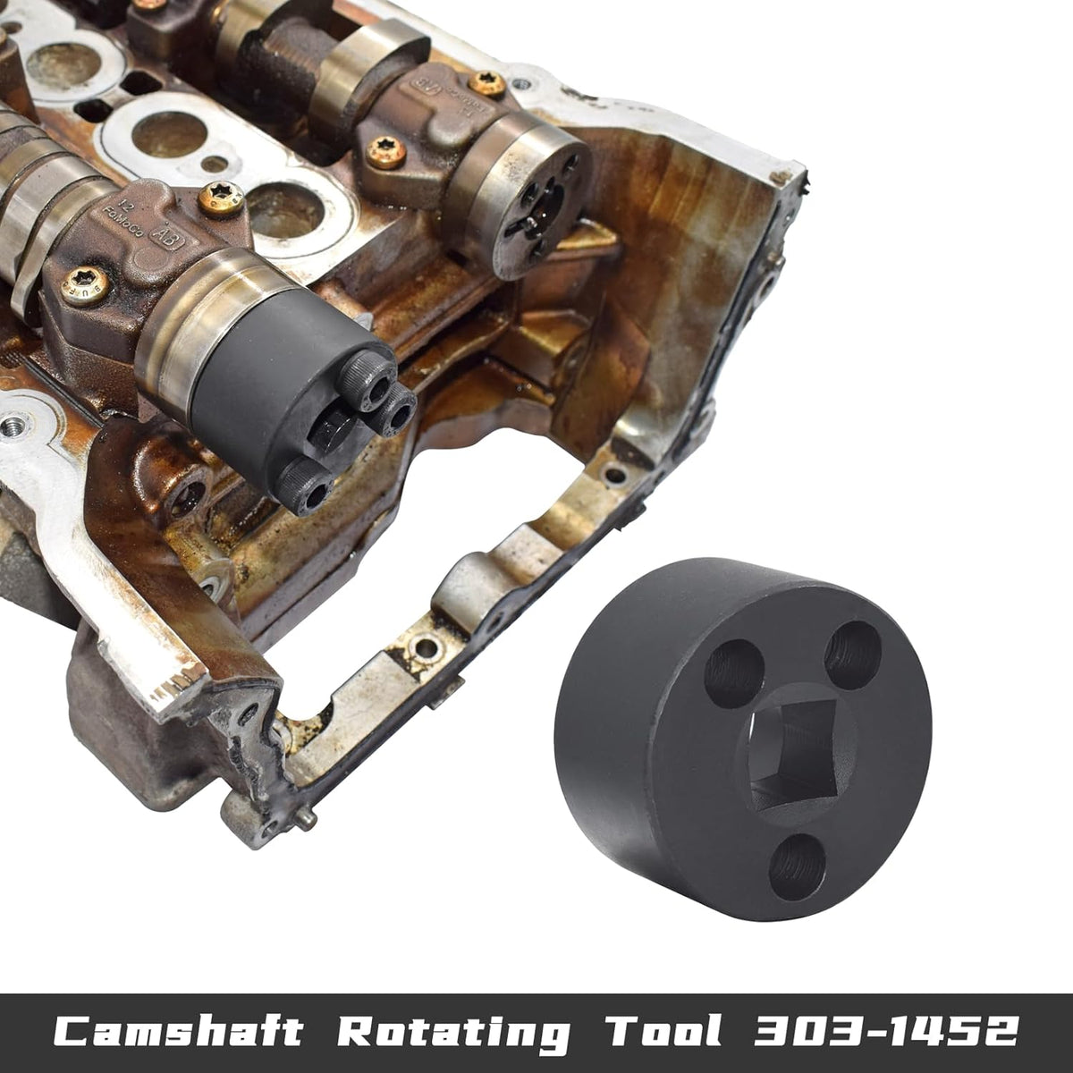 ensemble d'équipements d'alignement d'arbre à cames destiné à Land Rover Jaguar Discovery 4 Range Rover Sport V8 5.0L V6 3.0L, outil de calage moteur doté de pompe à carburant, outil d'extraction d'injecteurs, 303-1445, 303-1448, 303-1452, 303-1482