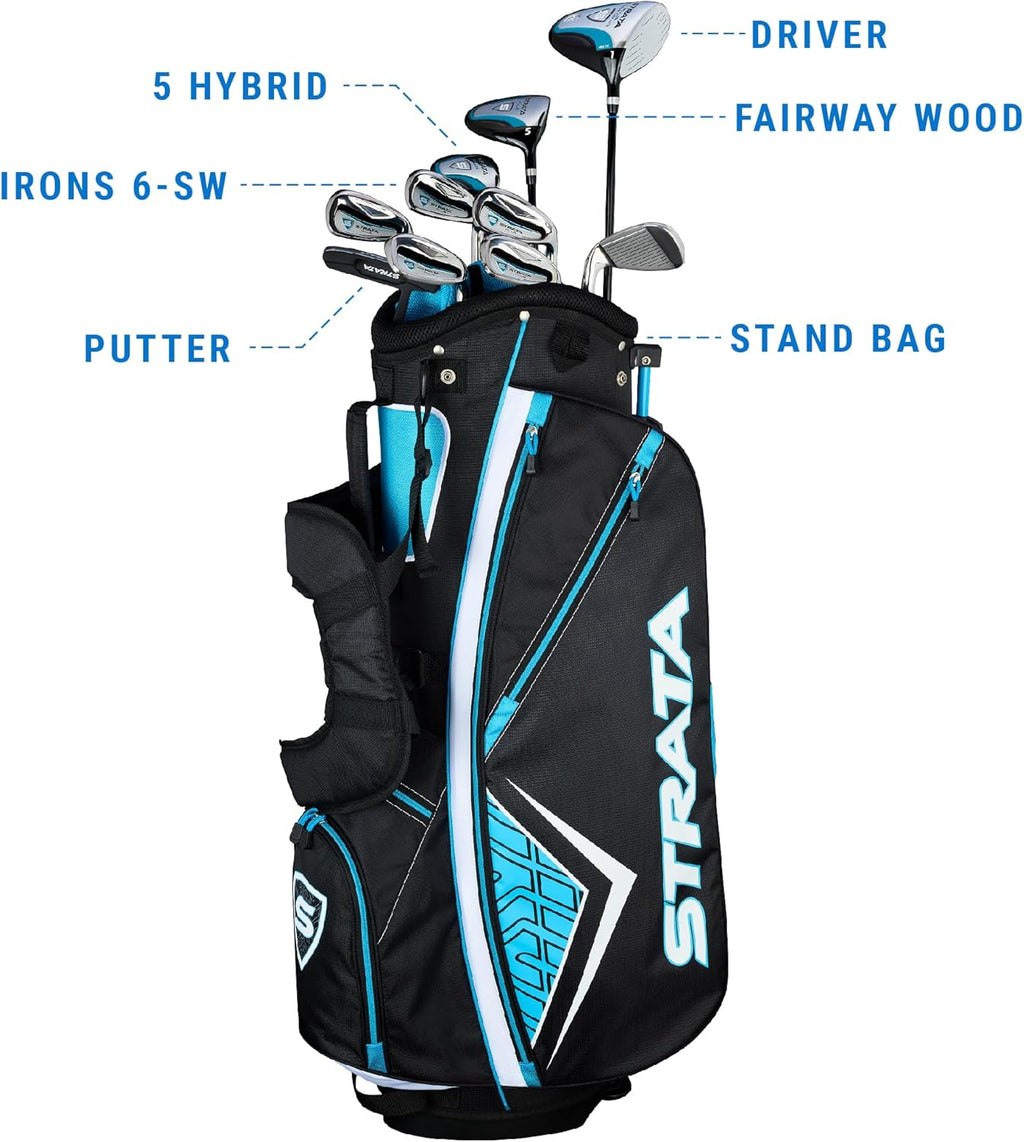 Ensemble de clubs Callaway Strata destiné à femmes, kit complet