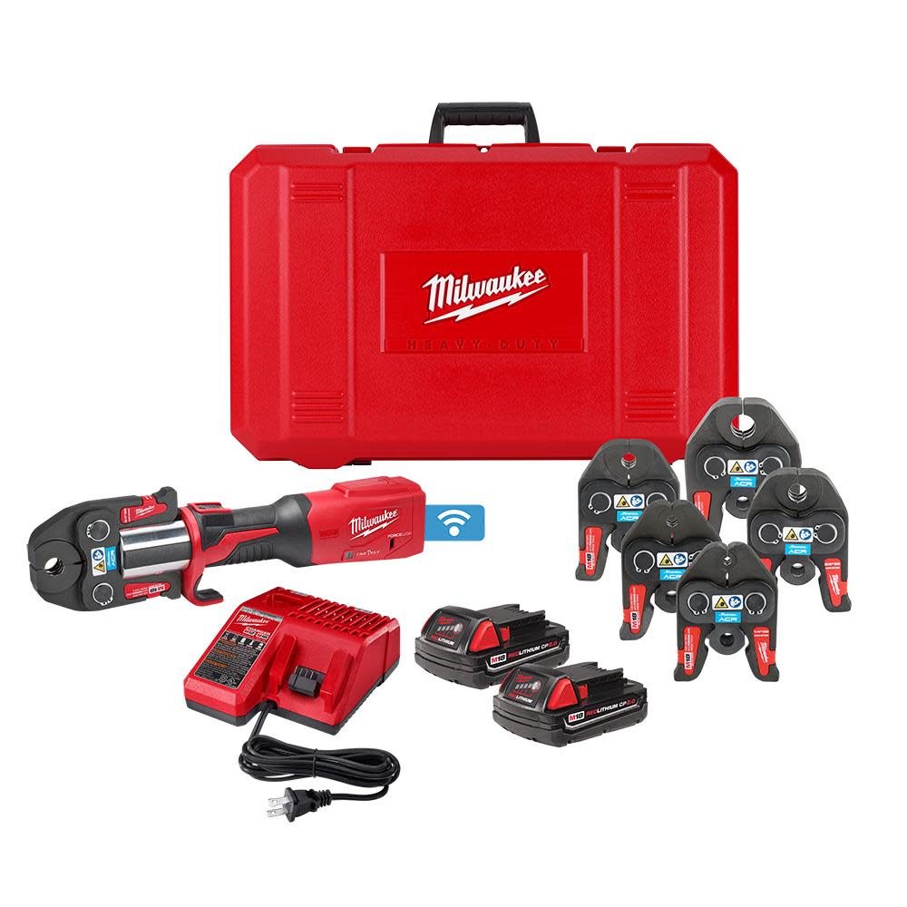 Dispositif de presse Milwaukee M18 FORCE LOGIC doté de ONE-KEY et 1/2