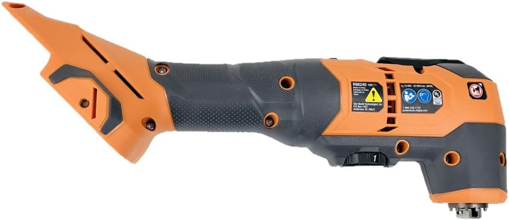 Dispositif multifonction oscillant sans fil RIDGID 18V sans balais (outil seul)