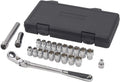 Ensemble d'équipements de mécanicien GEARWRENCH 23 pièces, entraînement 3/8 Pass-Thru™, 6 pans, standard SAE/métrique | 893823