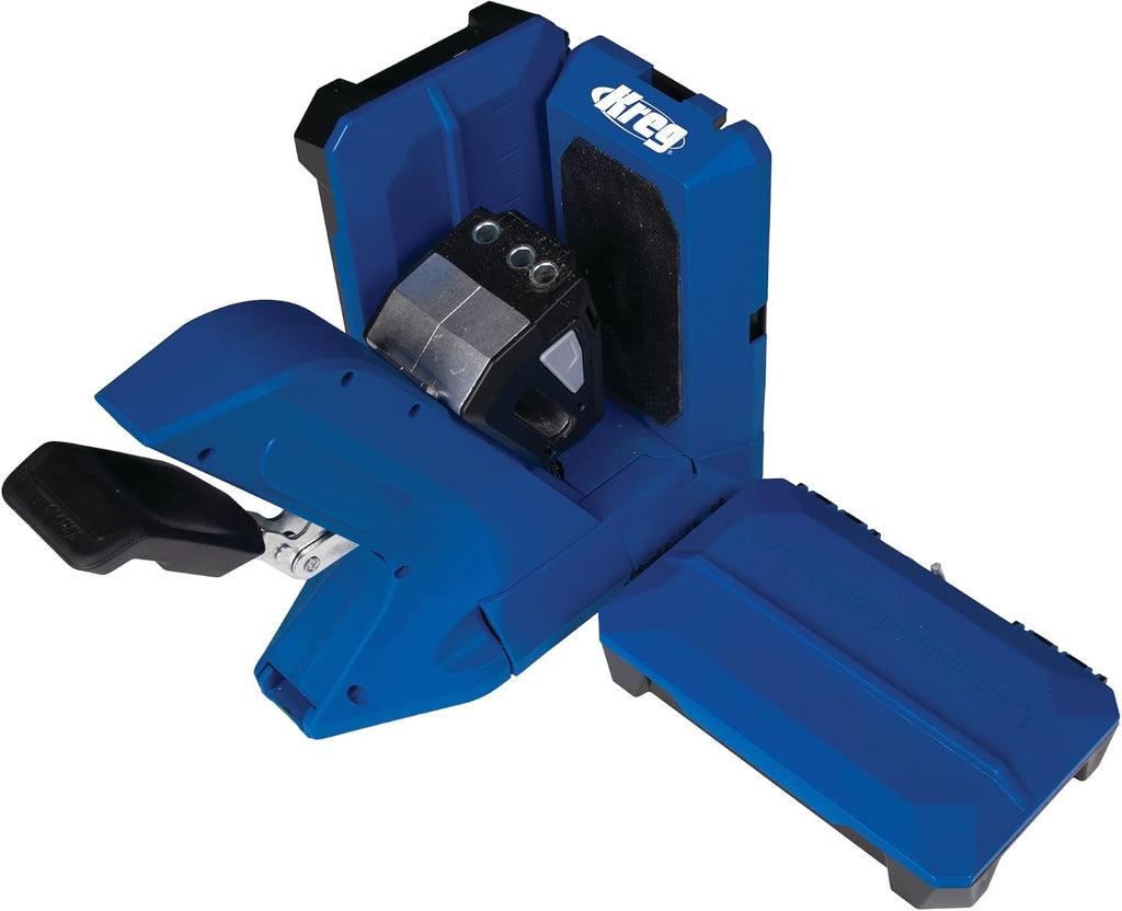 Gabarit de perçage Kreg Tool KPHJ720PRO 720PRO - Serrage et réglage faciles - Vis de perçage Kreg robustes incluses - destiné à matériaux de 12,7 à 38,1 mm d'épaisseur