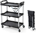 Chariot pour service pliable et enroulable Olympia Tools 85-188 Pack-N-Roll, capacité de 68 kg, noir