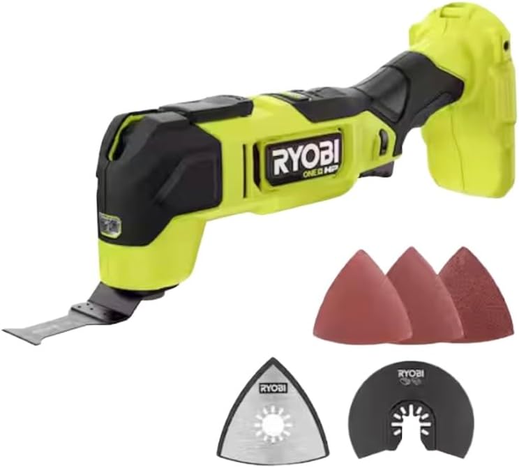 Dispositif multifonction oscillant sans balais RYOBI ONE+ HP 18V (outil seul) PBLMT51B