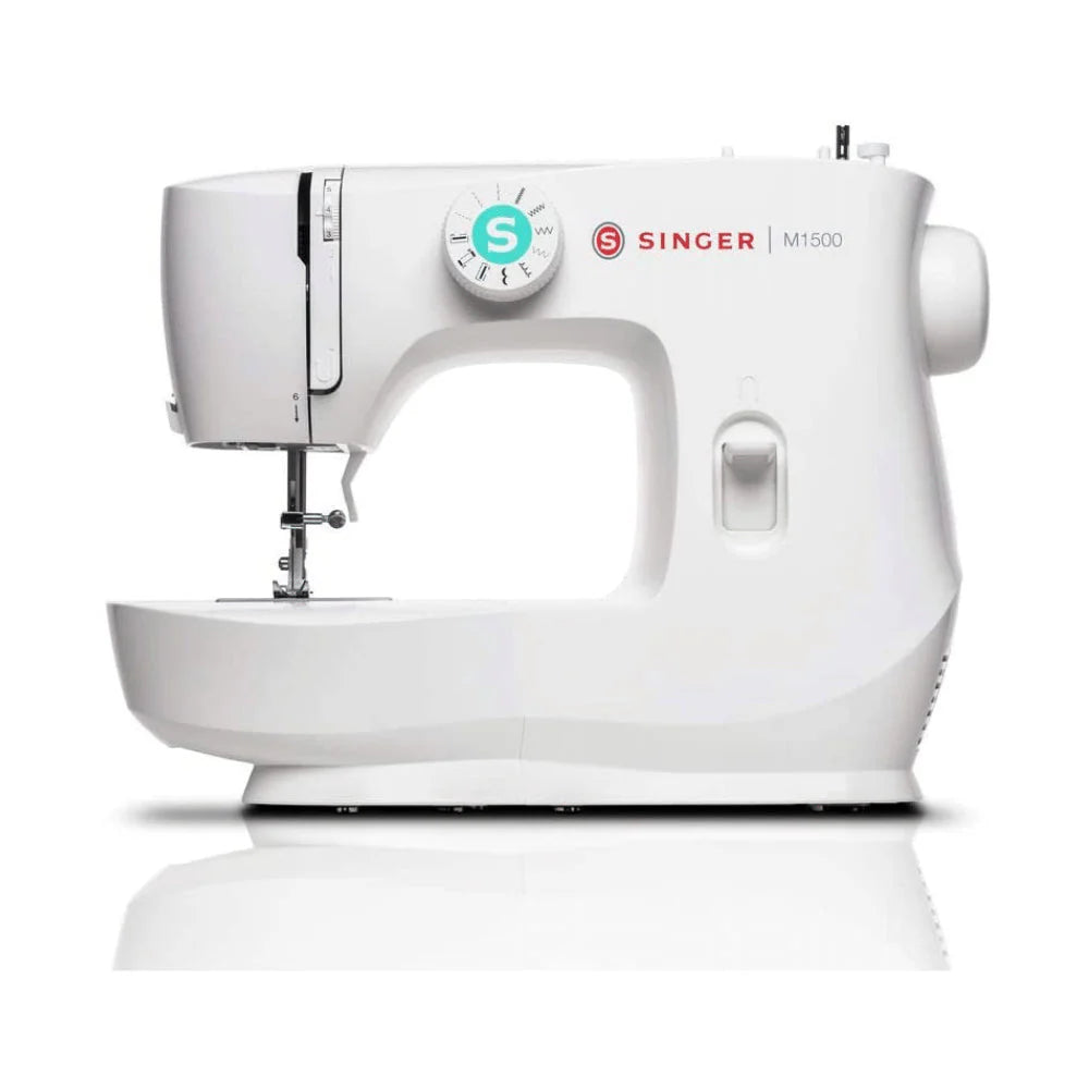 Machine à coudre Singer M1500, 4,5 kg, blanche – sélection pratique