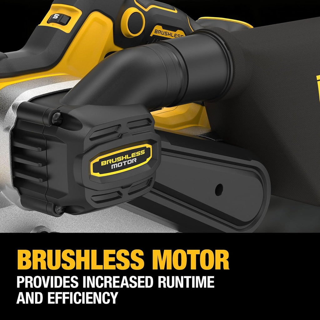 Ponceuse à bande DEWALT 20V MAX*, sans fil, sans balais, outil seul (DCW220B) – sélection pratique