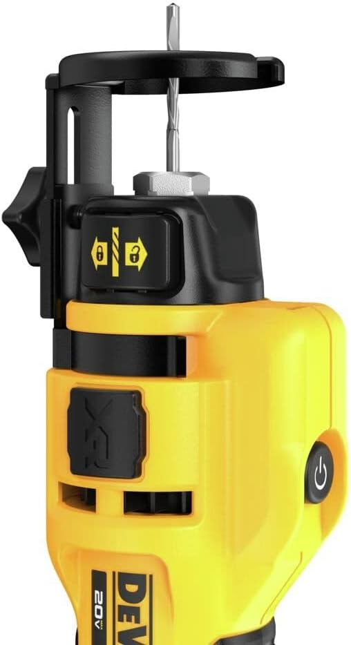 Dispositif de découpe de cloisons sèches sans balais DEWALT 20V MAX* XR (outil seul) (DCE555B)