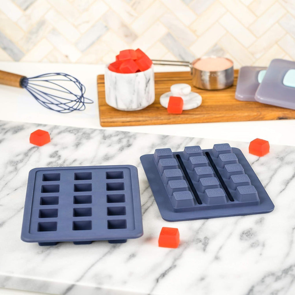 Kit Magical Butter Premium destiné à infusion et bonbons gélifiés – Machine MB2E, moule en silicone de 8 ml, tasses à mesurer, mélange sans sucre cerise et framboise bleue