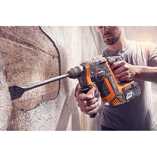 Marteau perforateur SDS-Plus sans fil RIDGID OCTANE 18 V (outil seul) R86711B – sélection pratique
