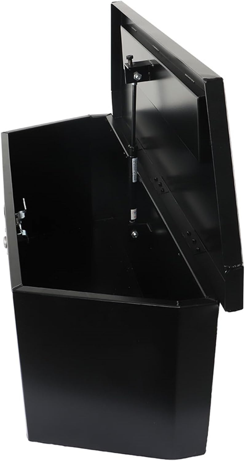 Coffre à outils pratiques pour timon de remorque, 35 x 12,2 x 11,8 pouces, 2,31 pi³
