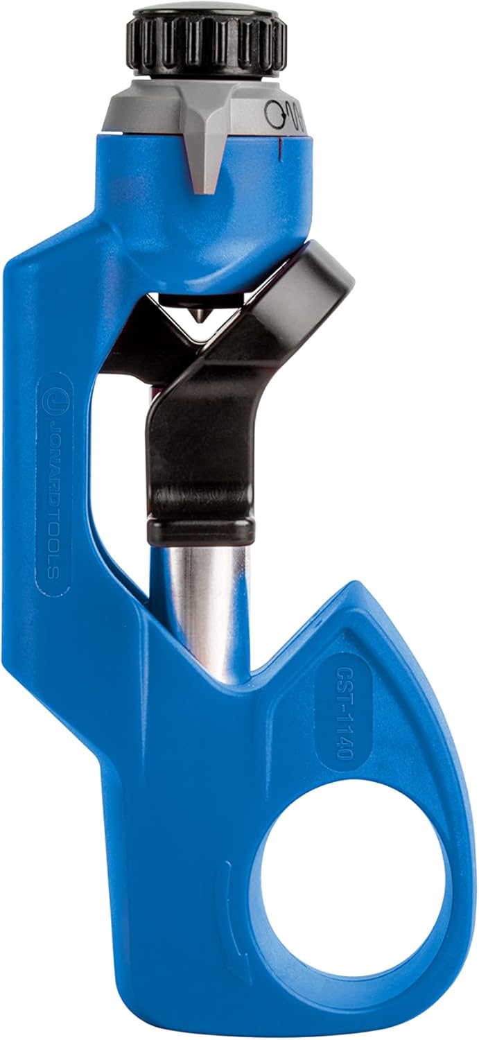 Dispositif Jonard Tools CST-1140 destiné à dénuder et anneler les câbles de 4,5 à 29 mm de diamètre