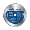 Lame Evolution Power Tools 14BLADEST destiné à la coupe de l'acier doux, compatible doté de les scies circulaires et les scies à onglet. Coupe sans chaleur, sans bavures et pratiquement sans étincelles. Lame TCT à pointe carbure destiné à la...