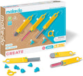 Makedo Create | Ensemble d'équipements de construction en carton recyclé (260 pièces) | Jouets éducatifs STEM + STEAM destiné à jouer à la maison et apprendre en classe | équipements réutilisables destiné à les enfants de 5 ans et plus