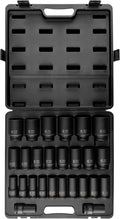 SUNEX TOOLS 4693 Ensemble de 26 douilles à impact profondes métriques à entraînement 3/4 po