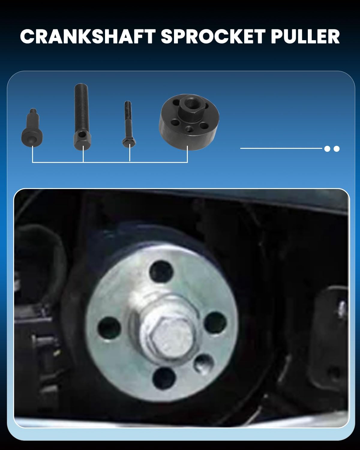 ensemble d'équipements d'alignement d'arbre à cames DPTOOL destiné à moteurs Volvo 2.0T S60, S80, V60, V70, XC60, XC70 et XC80 (remplace les références 9997490, 9997493, 9997495, 9997496 et 9997497).