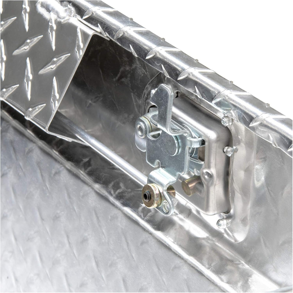 Coffre à outils pratiques pour camion UWS EC10561 72 pouces en aluminium à paroi épaisse, couvercle RigidCore