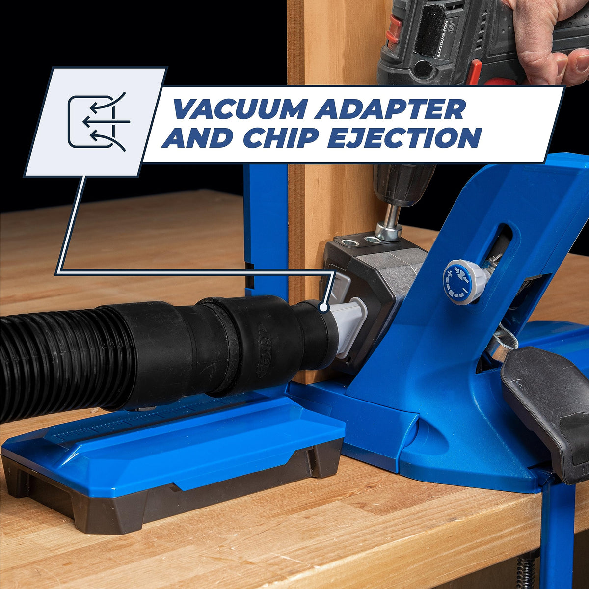 Gabarit pour perçage Kreg Tool 720PRO - Comprend des vis de perçage Kreg durables