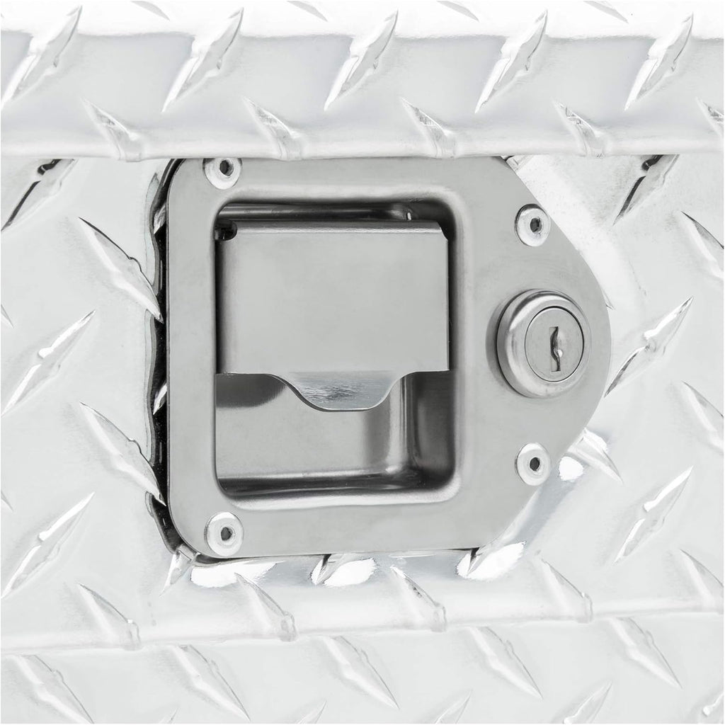 Coffre à outils pratiques pour camion UWS EC10561 72 pouces en aluminium à paroi épaisse, couvercle RigidCore