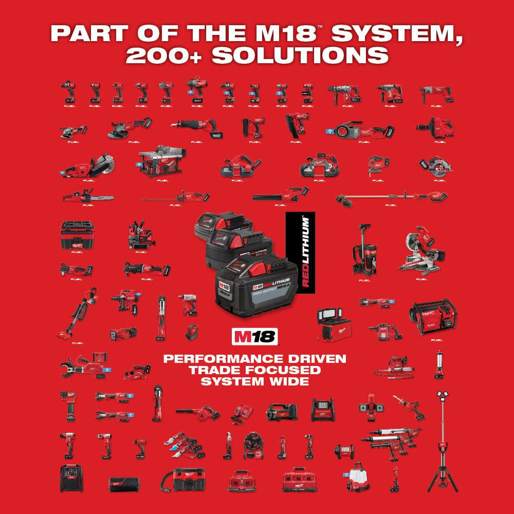 Dispositif de presse Milwaukee M18 FORCE LOGIC doté de ONE-KEY et 1/2