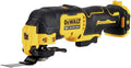 Dispositif oscillant sans fil DEWALT XTREME 12V MAX doté de lames et adaptateur, outil seul (DCS353B)