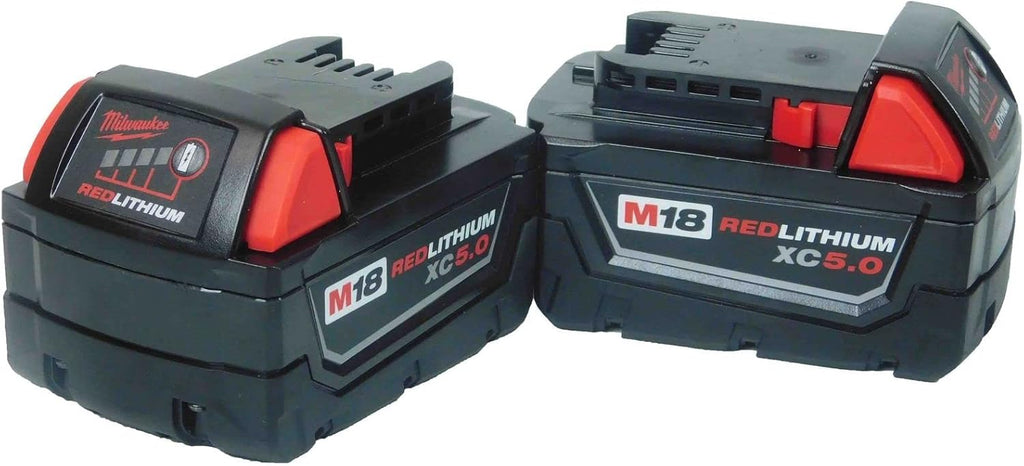 Batteries Milwaukee M18 48-11-1850 5,0 Ah 5,0 18 V 48-11-1852 (paquet pour 2)
