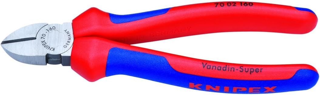 Knipex Tools 00 20 11 Ensemble d'équipements combinés : pince à bec long et pince coupante diagonale (3 pièces)