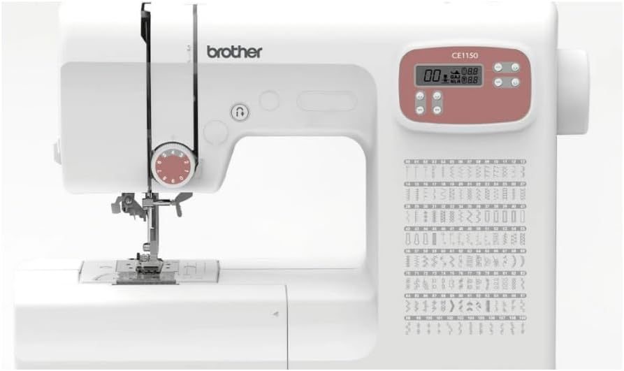 Machine à coudre informatisée Brother CE1150 (reconditionnée) – sélection pratique