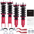 Kit d'abaissement à ressorts hélicoïdaux destiné à Honda Civic EK 96-00 Integra 90-93 CRX 88-91 (Doré)