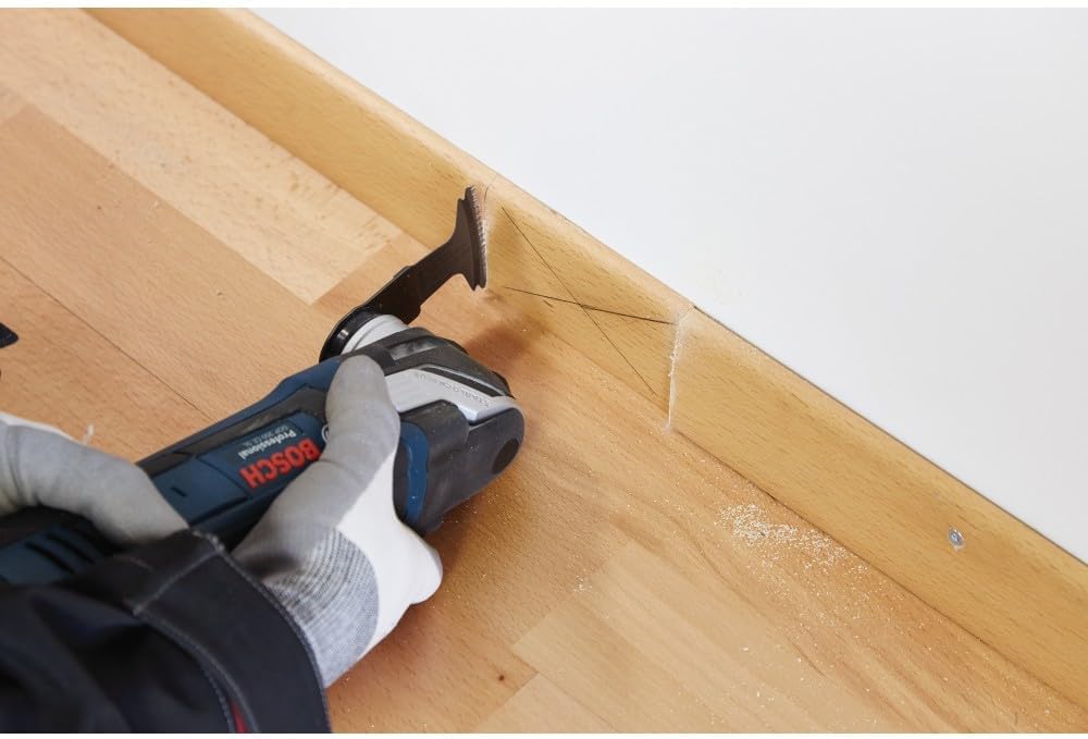 Bosch OSL212JF-10 2-1/2 po Starlock® Dispositif multifonction oscillant bimétallique Xtra-Clean Clean Lame de coupe plongeante paquet de 10.