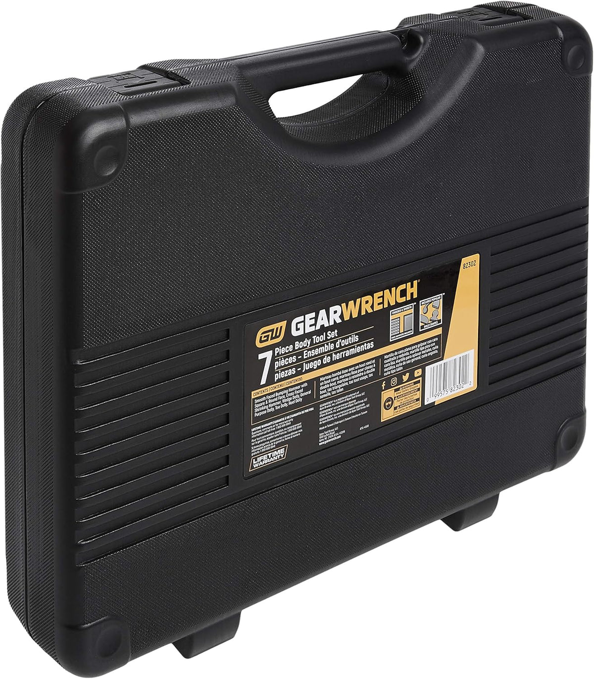 Ensemble d'équipements de carrosserie GEARWRENCH 7 pièces, marteaux et tas, 82302