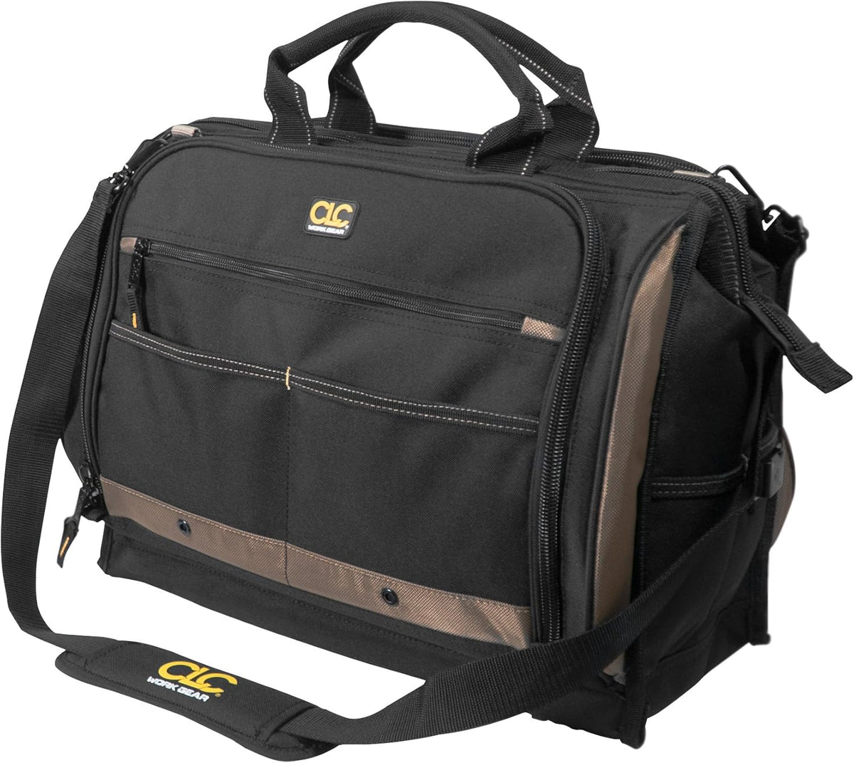 Sac à équipements Custom Leathercraft1539 à compartiments multiples et 50 poches