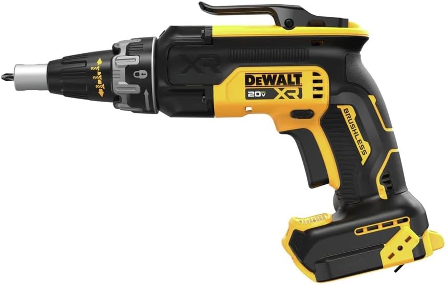 Visseuse à plaques pour plâtre DEWALT 20V Max, outil seul (DCF630B)