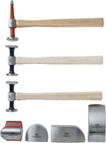 Ensemble d'équipements de carrosserie GEARWRENCH 7 pièces, marteaux et tas, 82302