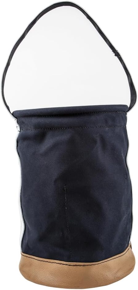 Seau en toile Klein Tools 5104FR, seau à équipements ignifugé en toile n° 4, doté de fond doublement renforcé, capacité de charge de 45 kg (100 livres).
