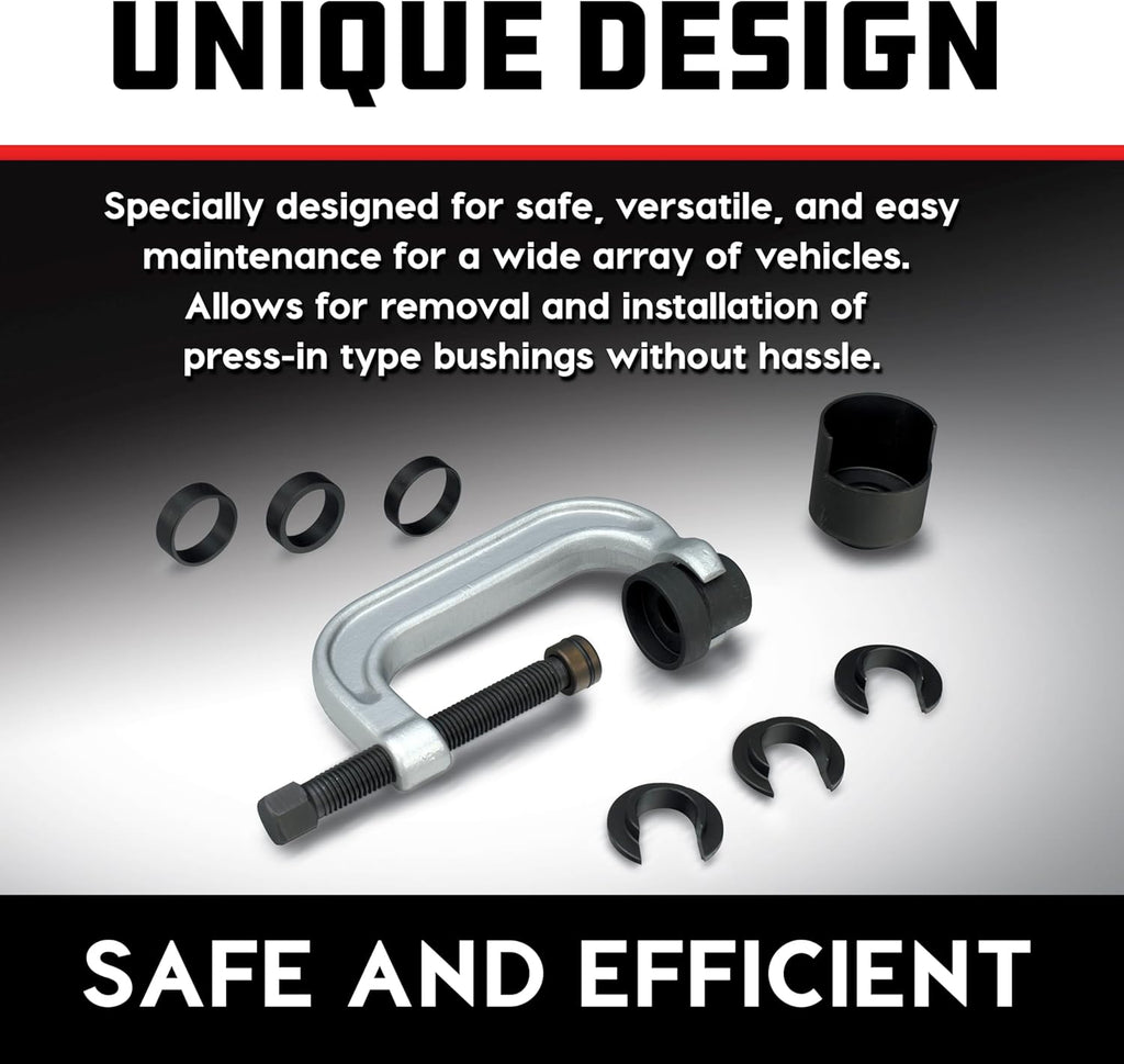 ensemble d'équipements Powerbuilt destiné à le remplacement des silentblocs de bras de suspension supérieurs (Ford, GM et Chrysler), 648604