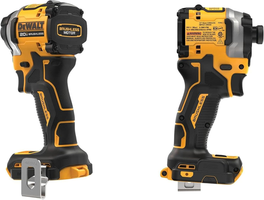 Visseuse à chocs sans fil DEWALT ATOMIC 20V MAX* 1/4 po, 3 vitesses, outil seul (1 visseuse à chocs sans fil ATOMIC 20V MAX 1/4 po, 3 vitesses) – sélection pratique