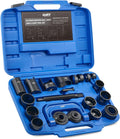 Ensemble de presse à rotule Orion Motor Tech Master, kit de 23 pièces destiné à presse à rotule et extraction de joint de cardan doté de douilles et adaptateurs universels, ensemble d'équipements robustes destiné à rotules