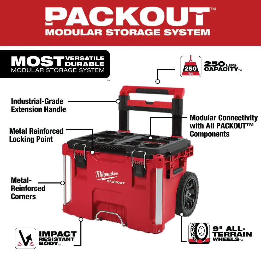 Boîte à équipements roulante PACKOUT de 56 cm (22 po)
