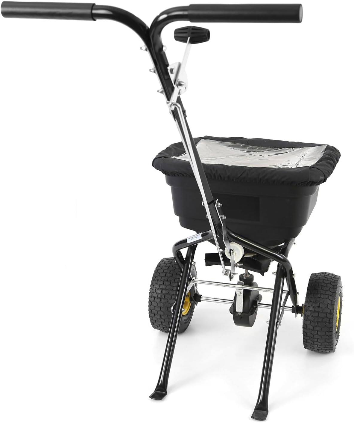Kit épandeur Spyker destiné à pelouse et épandeur manuel : épandeur à diffusion Pro-Series de 22,7 kg doté de kit épandeur manuel de 2,3 kg
