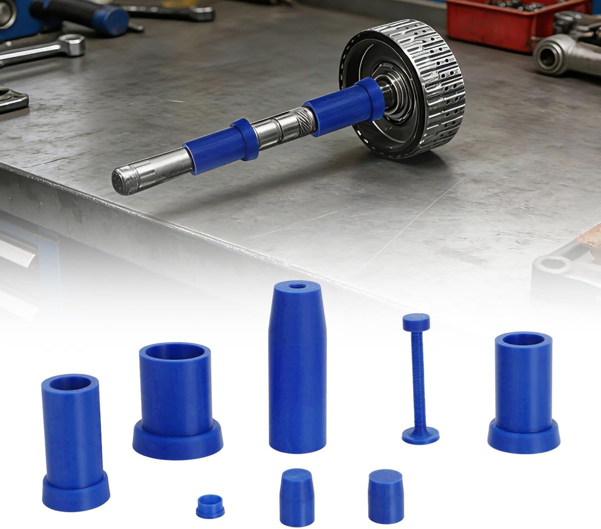 Ensemble de recalibrage et d'expansion de bagues de transmission MOTOQUEEN destiné à Ford 10R80 et GM 10L80, ensemble d'équipements de réparation destiné à une installation et un redimensionnement faciles des bagues, impression 3D