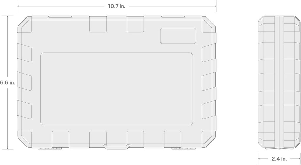 Ensemble de douilles hexagonales TEKTON 3/8 po doté de étui, 38 pièces (1/8 à 3/8 po, 3 à 10 mm) | SHB91316