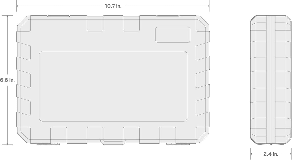 Ensemble de douilles hexagonales TEKTON 3/8 po doté de étui, 38 pièces (1/8 à 3/8 po, 3 à 10 mm) | SHB91316