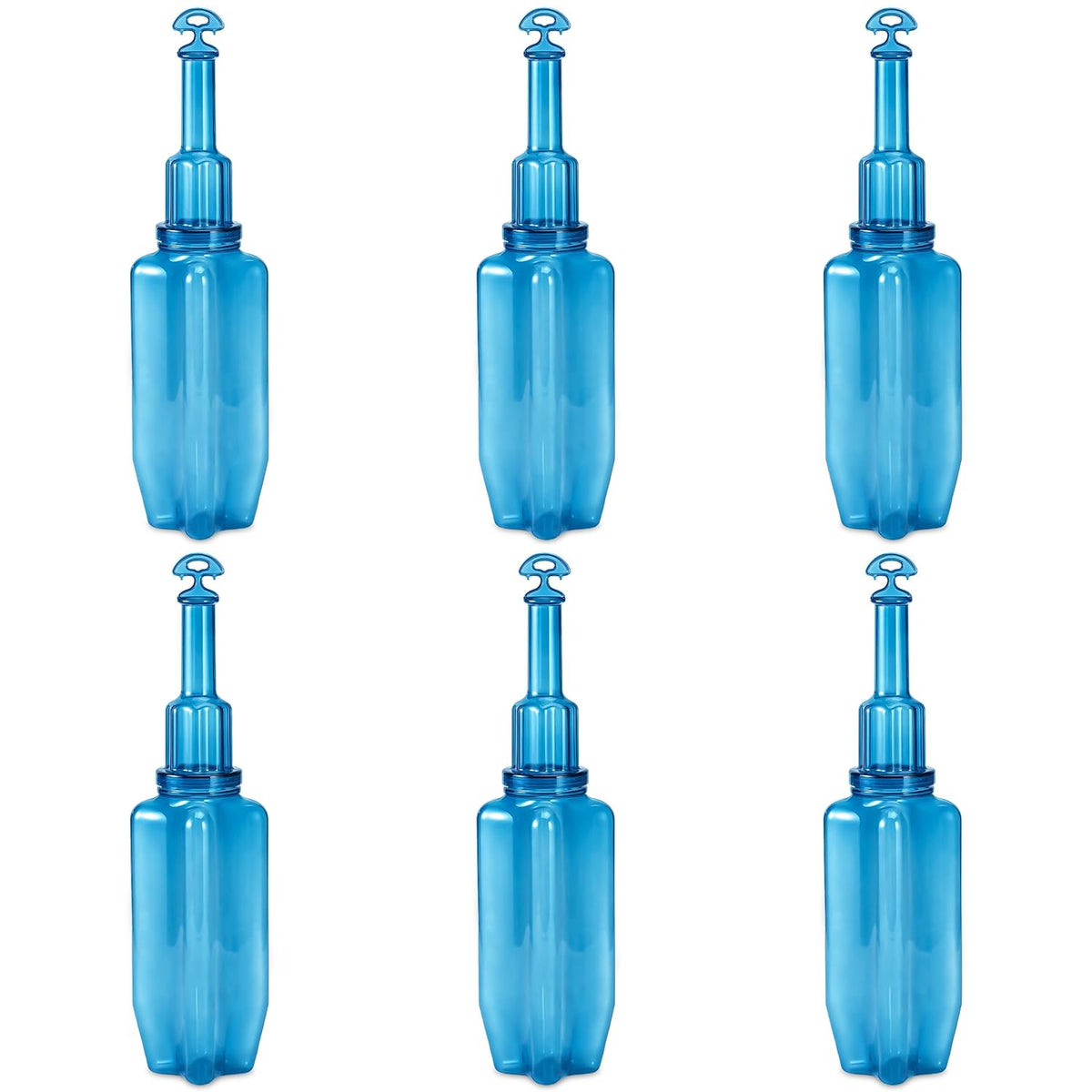 Spatule de refroidissement rapide en plastique San Jamar Rapi-Kool destiné à aliments, usage commercial, doté de étiquette de suspension, destiné à restaurants et cuisines, bleue, 1,83 lb (paquet de 6)