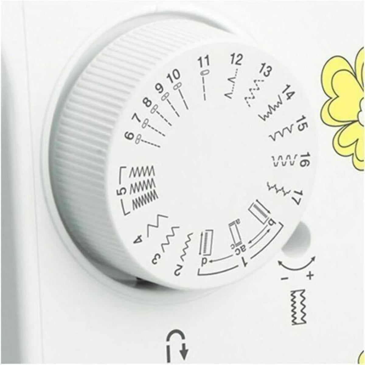 Machine à coudre légère Brother SM1704 à 17 points (blanche) – sélection pratique