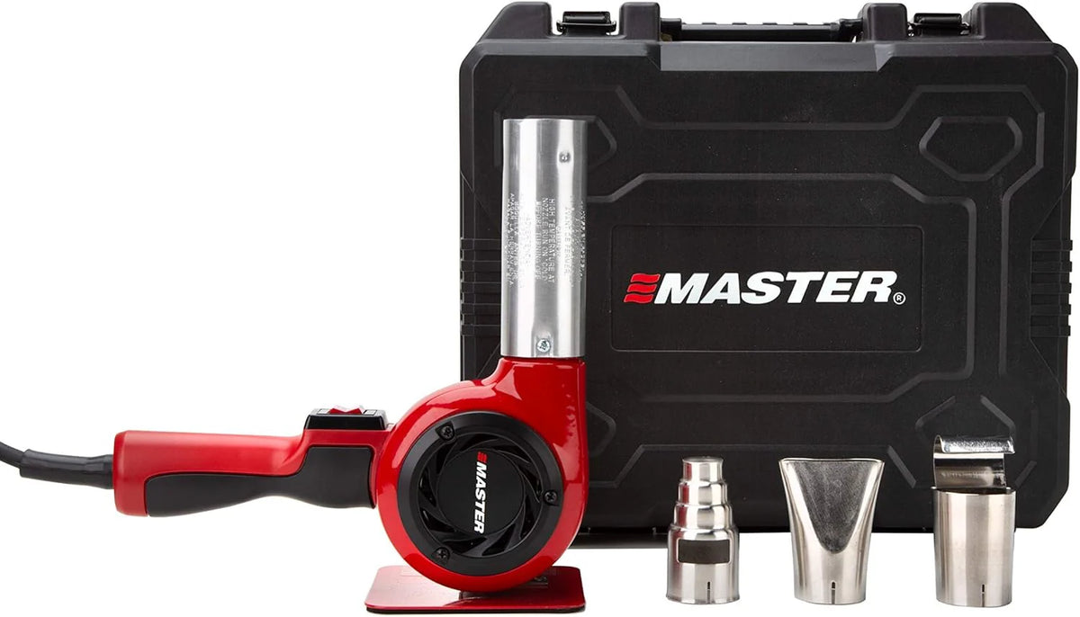Kit pistolet à air chaud industriel 120 V 1740 W, température réglable, assemblé aux États-Unis – sélection pratique