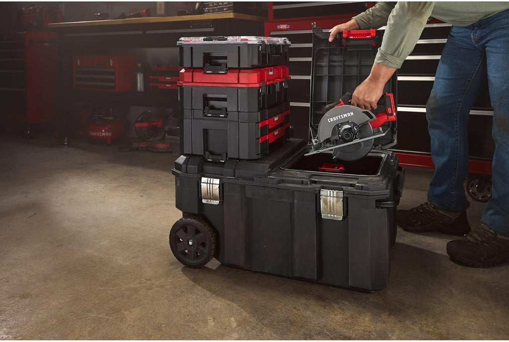 Coffre à outils roulant à accès rapide CRAFTSMAN VERSASTACK de 30 gallons (CMST17870) – Pratique