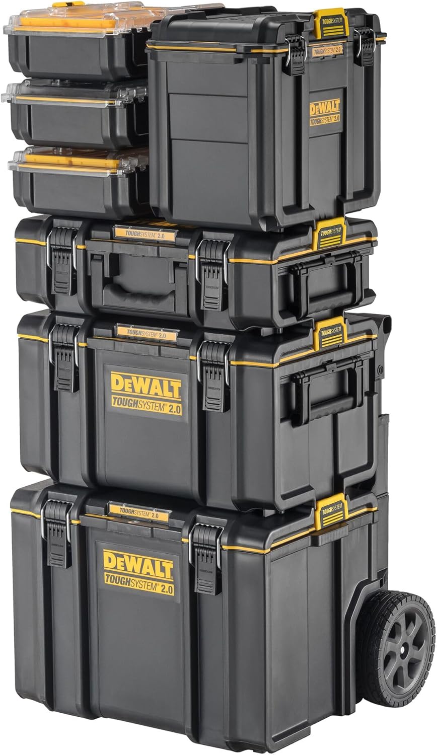 Boîte à équipements compacte et profonde DEWALT DWST08035-1 TOUGHSYSTEM 2.0