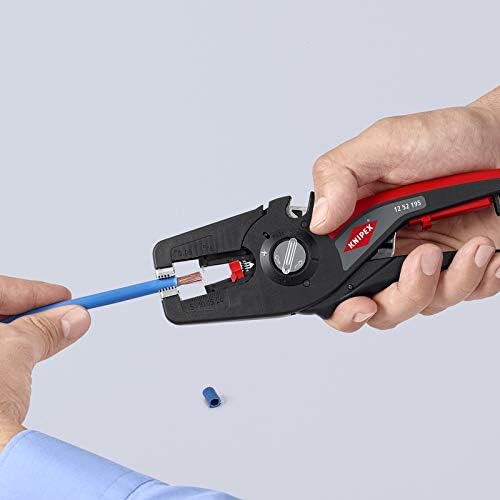 KNIPEX Tools 12 52 195 PreciStrip16 Décapeur d'isolant – sélection pratique